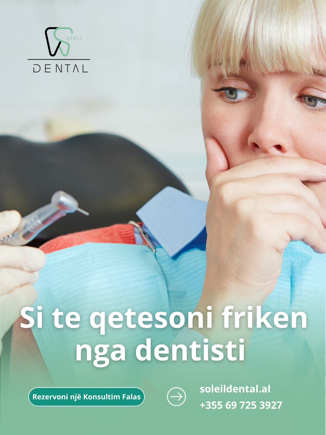 Si te qetesoni friken nga dentisti me teknika te thjeshta frymemarrjeje